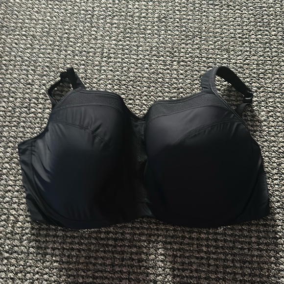 Panache Black Full Coverage Sports Bra - Picture 1 of 4